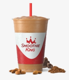 Sk Fitness Coffee High Protein Almond Mocha With Ingredients - Smoothie King Smoothie, HD Png Download, Free Download