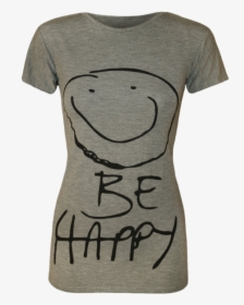 Women"s Be Happy Smiley Face Top - تونیک های دخترانه اسپرت, HD Png Download, Free Download