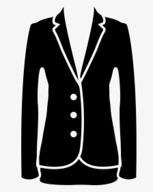 jacket elegant feminine black clothes for business ladies suits icon png transparent png kindpng jacket elegant feminine black clothes
