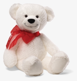 Serendipity White Bear 46cm - Gund, HD Png Download, Free Download