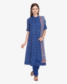 Womens Printed Salwar Suit - Polka Dot, HD Png Download, Free Download