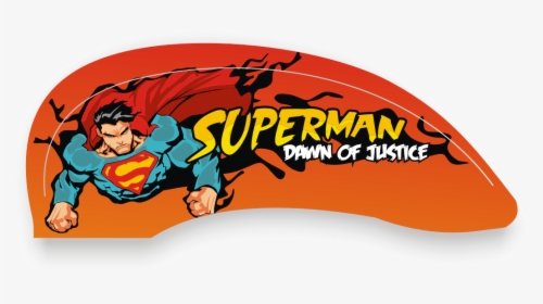 Superman Text Sticker Design, HD Png Download, Free Download