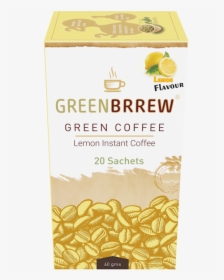 Lemon Coffee Flavor - Green Brew Green Coffee, HD Png Download, Free Download