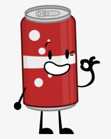 Soda Can Clipart , Png Download - Cartoon Can Of Coke, Transparent Png, Free Download