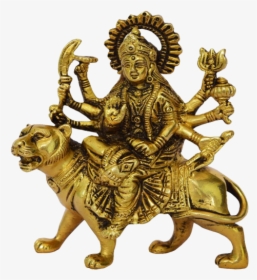 Durga Brass Idol, HD Png Download, Free Download