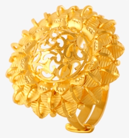 22kt Yellow Gold Ring For Women - Gold, HD Png Download, Free Download