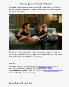 Friends With Benefits Mila Kunis Ew, HD Png Download, Free Download