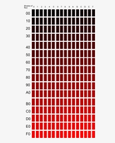 15 Shades Of Red, HD Png Download, Free Download