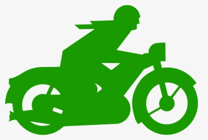 Green Clipart Motorbike - Motorcycle Green Png, Transparent Png, Free Download