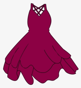Clip Art At Clker Com Vector Online - Black Dress Clip Art, HD Png Download, Free Download