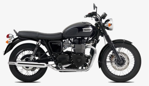 Retro Motorbike Clipart - Royal Enfield Stealth Black Review, HD Png Download, Free Download