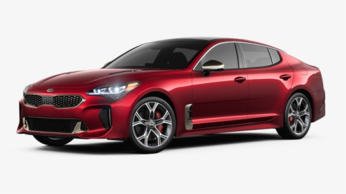 2018 Kia Stinger In Hichroma Red Paint Color - Kia Stinger Ceramic Silver, HD Png Download, Free Download