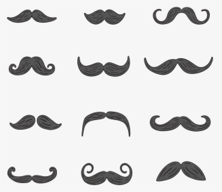 Moustache Beard Adobe Illustrator - Beard Cute Png, Transparent Png, Free Download