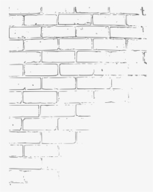 Wall Of Cartoon Brick -drawn Icon Clipart - Brick Wall Outline, HD Png Download, Free Download