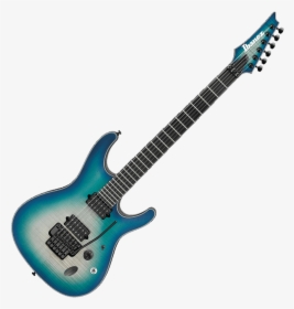 Ibanez S Iron Label Six6dfm Electric Guitar In Blue - Ibanez 7 String Axion Label, HD Png Download, Free Download