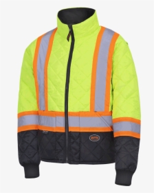 High Visibility Freezer Jacket, HD Png Download, Free Download