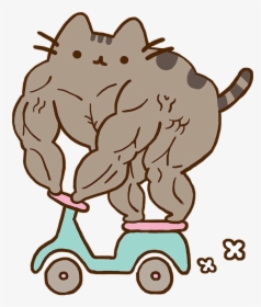 Transparent I"m Sorry Clipart - Muscle Pusheen, HD Png Download, Free Download
