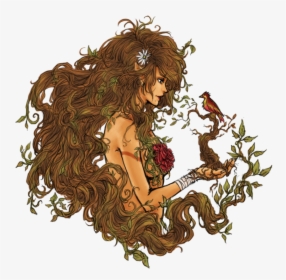 Thumb Image - Mother Earth Gaia Drawing, HD Png Download, Free Download