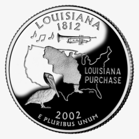 Louisiana State Quarter, HD Png Download, Free Download