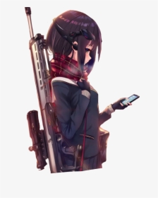 #warrior #rebel #soldier #femalesoldier #female #vigilante - Rebel Anime Girl, HD Png Download, Free Download