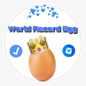 #worldrecordegg #egggang #instagram #egg #mentalhealth - Circle, HD Png Download, Free Download