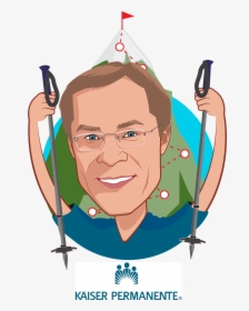 Overlay Caricature Of Chris Stenzel, Who Is Speaking - Cartoon, HD Png Download, Free Download