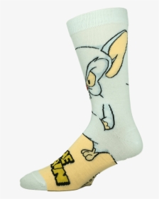 Pinky And The Brain, The Brain 360 Socks"  Class= - Sock, HD Png Download, Free Download