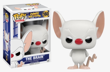 The Brain Pop Vinyl Figure - Funko Pop Pinky And The Brain, HD Png Download, Free Download