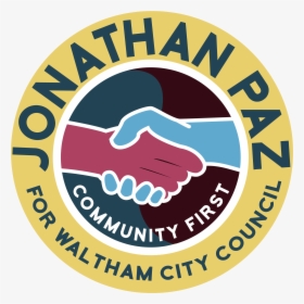 Jonathan Paz For City Council Of Waltham - Graphic Design, HD Png Download, Free Download
