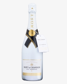 Moet Chandon Gold And White Bottle, HD Png Download, Free Download