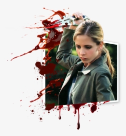 Buffy The Vampire Slayer Sarah Michelle Gellar Stabbing, HD Png Download, Free Download