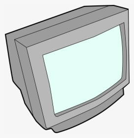 Crt Monitor Clip Art - Crt Monitor, HD Png Download, Free Download