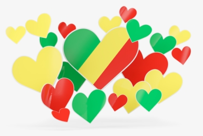 Flying Heart Stickers - Pakistan Flag Sticker Png, Transparent Png, Free Download