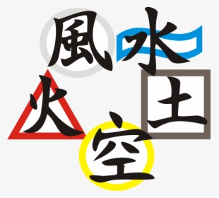 Five Kanji Classical Element Air The Book - Five Elements Kanji, HD Png Download, Free Download