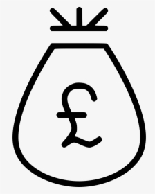 Funds Cash Money Rupee Bag Reward Comments - White Money Png Pound, Transparent Png, Free Download