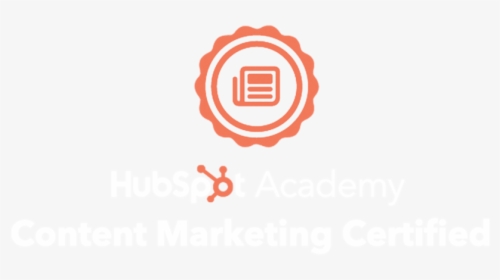 Hubspot Academy Social Media Badge Contentmarketing - Circle, HD Png Download, Free Download