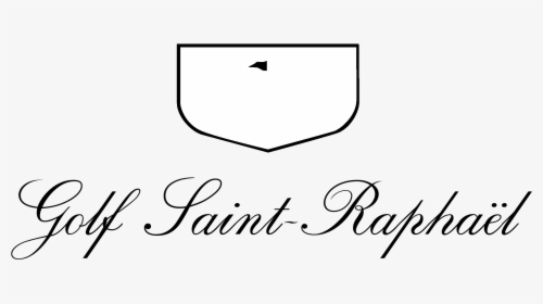 Golf Saint Raphael Logo Black And White - Dale Goldhawk, HD Png Download, Free Download