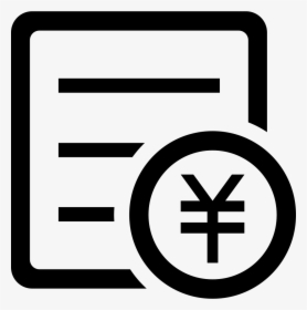 Svg Cash Records - Transaction Record Icon Png, Transparent Png, Free Download