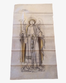 Archangel Raphael - Sketch, HD Png Download, Free Download