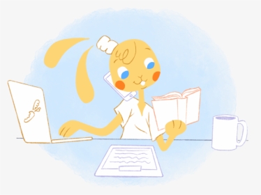 Business Owner Working - Cartoon, HD Png Download, Free Download