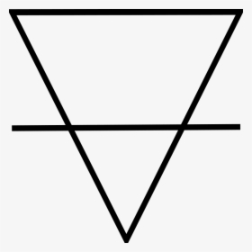Triangle,symmetry,area - Simbolo Del Elemento Tierra, HD Png Download, Free Download