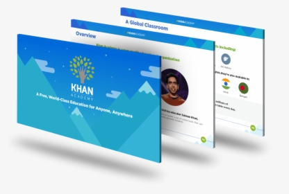 Khan Academy Powerpoint Deck - Khan Academy, HD Png Download, Free Download