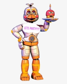 Funtime Toy Chica V1 - Five Nights At Freddy's Funtime Chica, HD Png Download, Free Download