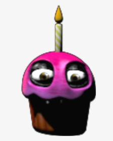 #fnaf #cupcake #cake #chica #party - Cupcake De Chica Fnaf, HD Png Download, Free Download