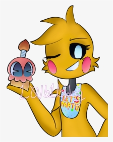 Toy Chica For A Fnaf Sl Amino Collab https - Anime Toy Chica Fnaf, HD Png Download, Free Download