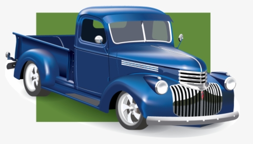 Chevrolet Vector Classic Truck - Pickup Truck, HD Png Download, Free Download
