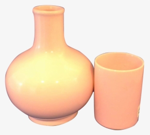 Japan Pink Glazed Pottery Tumble Up Carafe Tumbler - Fc Barcelona, HD Png Download, Free Download