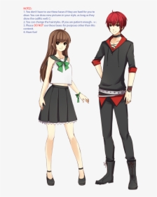 Outfits Drawing Pinterest Summer Tumblr Free Pages - Anime Boy Base Clothes, HD Png Download, Free Download