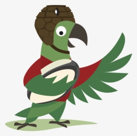 Transparent Turkey Track Clipart - Kea Cartoon, HD Png Download, Free Download