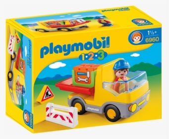 Playmobil 123 Construction Truck - Playmobil 123, HD Png Download, Free Download